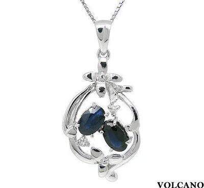 天然蓝宝石吊坠与925银饰批发 零成本加盟创业新机遇